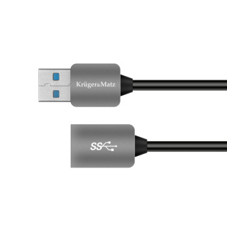Przedłużacz USB 3.0 gniazdo - wtyk kabel 1m