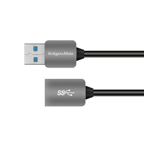 Przedłużacz USB 3.0 gniazdo - wtyk kabel 1m Przedłużacz USB 3.0 gniazdo - wtyk kabel 1m