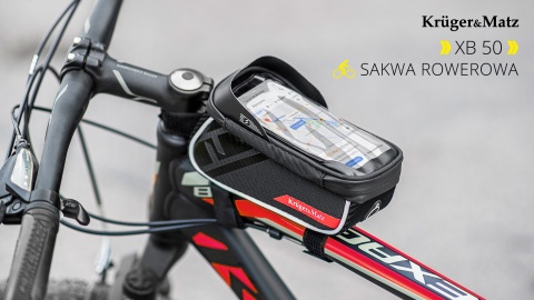 Sakwa rowerowa na ramę Kruger&Matz XB-50 wodoodporna