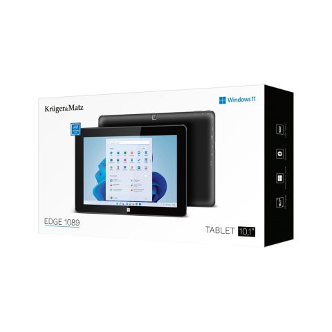 Tablet Kruger&Matz 10,1'' EDGE 1089S 4/128GB Windows 11 Pro Tablet Kruger&Matz 10,1'' EDGE 1089S 4/128GB Windows 11 Pro