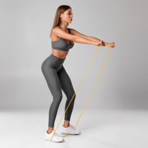 Guma oporowa taśma do ćwiczeń elastyczna wytrzymała power band 4-7 kg Rebel