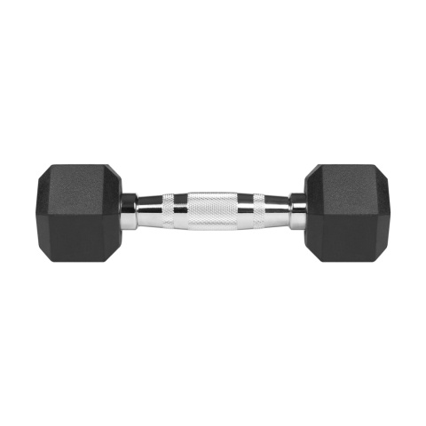 Hantle żeliwne gumowane HEX 2x2kg Rebel hexagonalne zestaw 4kg SOLIDNE Hantle żeliwne gumowane HEX 2x2kg Rebel hexagonalne zestaw 4kg SOLIDNE