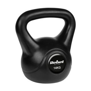 Kettlebell 14kg kettle hantel obciążenie odważnik kula do ćwiczeń ABS Rebel