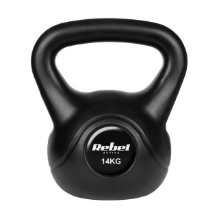 Kettlebell 14kg kettle hantel obciążenie odważnik kula do ćwiczeń ABS Rebel