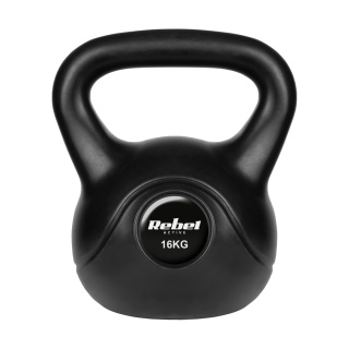 Kettlebell 16kg kettle hantel obciążenie odważnik kula do ćwiczeń ABS Rebel