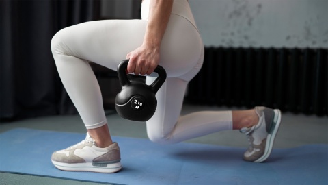 Kettlebell 20kg kettle hantel obciążenie odważnik kula do ćwiczeń ABS Rebel