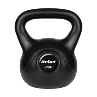 Kettlebell 22kg kettle hantel obciążenie odważnik kula do ćwiczeń ABS Rebel