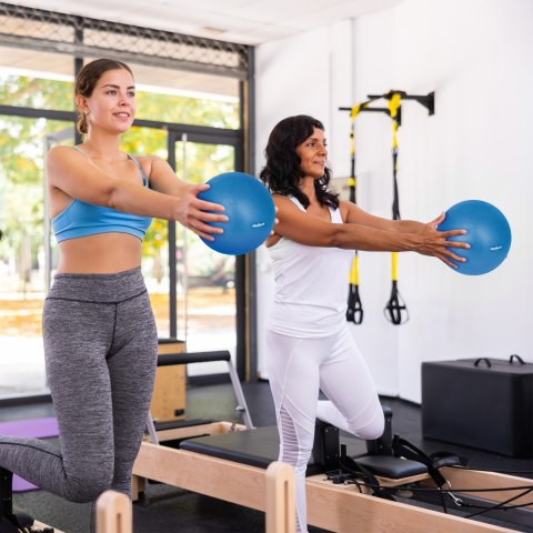 Mini piłka gimnastyczna do pilates rehabilitacyjna 25cm z pompką Rebel Mini piłka gimnastyczna do pilates rehabilitacyjna 25cm z pompką Rebel