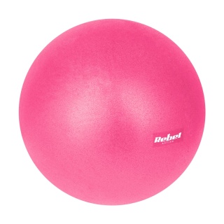 Mini piłka gimnastyczna do pilates rehabilitacyjna 25cm z pompką Rebel