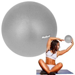 Mini piłka gimnastyczna do pilates rehabilitacyjna 25cm z pompką Rebel