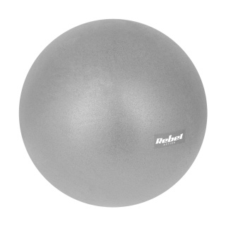 Mini piłka gimnastyczna do pilates rehabilitacyjna 25cm z pompką Rebel