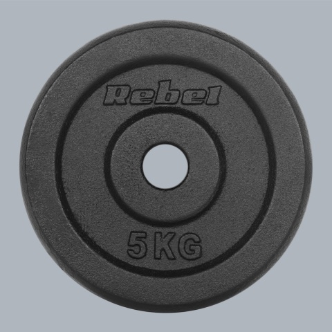 Obciążenie żeliwne zestaw 4x5kg 20kg otwór 31mm talerz klasyczne REBEL Obciążenie żeliwne zestaw 4x5kg 20kg otwór 31mm talerz klasyczne REBEL