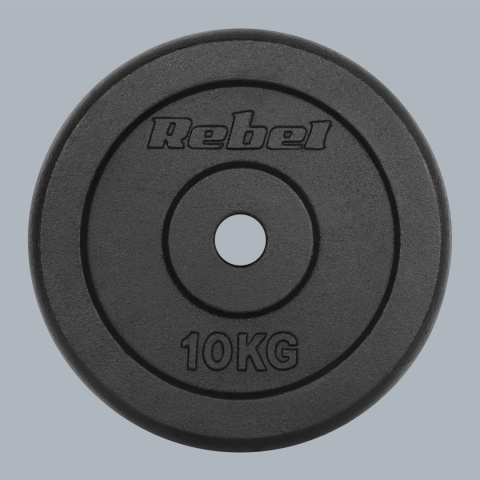 Obciążenie żeliwne zestw 2x10kg 20kg otwór 31mm talerz REBEL