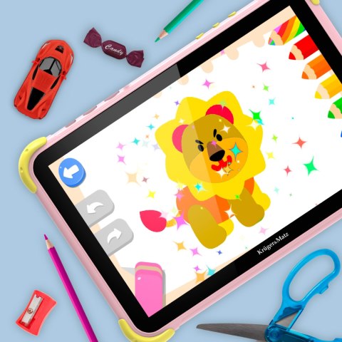 Tablet dla dzieci Kruger&Matz 10,1" FUN 1008 4/64GB LTE WiFi GPS Android 13 Tablet dla dzieci Kruger&Matz 10,1" FUN 1008 4/64GB LTE WiFi GPS Android 13