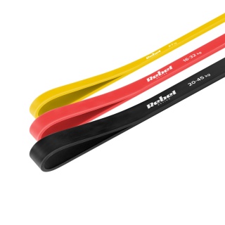 Zestaw 3 gum do ćwiczeń power band taśmy oporowe treningowe fitness Rebel