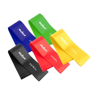 Zestaw 5 gum taśm do ćwiczeń treningu rehabilitacyjna fitness band Rebel