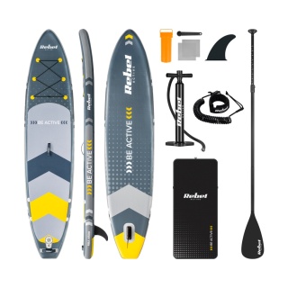 Deska SUP pompowana do pływania drop-stitch 350 cm wiosło zestaw