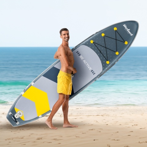 Deska SUP pompowana do pływania drop-stitch 350 cm wiosło zestaw Deska SUP pompowana do pływania drop-stitch 350 cm wiosło zestaw