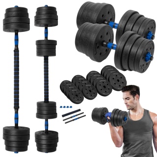 Hantle bitumiczne regulowane z łącznikiem 2 x 15kg średnica 28 mm Rebel