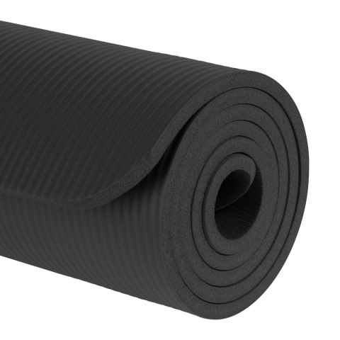 Mata gimnastyczna do ćwiczeń jogi pilatesu fitness 1cm karimata REBEL Mata gimnastyczna do ćwiczeń jogi pilatesu fitness 1cm karimata REBEL