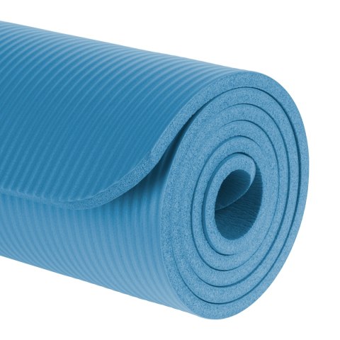 Mata gimnastyczna do ćwiczeń jogi pilatesu fitness 1cm karimata REBEL Mata gimnastyczna do ćwiczeń jogi pilatesu fitness 1cm karimata REBEL