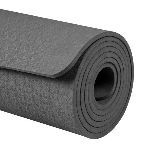 Mata gimnastyczna do ćwiczeń jogi pilatesu fitness 6mm karimata REBEL Mata gimnastyczna do ćwiczeń jogi pilatesu fitness 6mm karimata REBEL