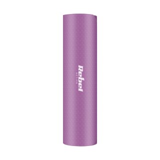 Mata gimnastyczna do ćwiczeń jogi pilatesu fitness 6mm karimata REBEL
