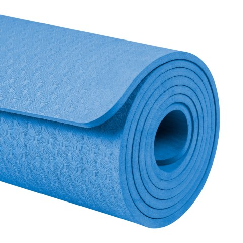 Mata gimnastyczna do ćwiczeń jogi pilatesu fitness 6mm karimata REBEL Mata gimnastyczna do ćwiczeń jogi pilatesu fitness 6mm karimata REBEL