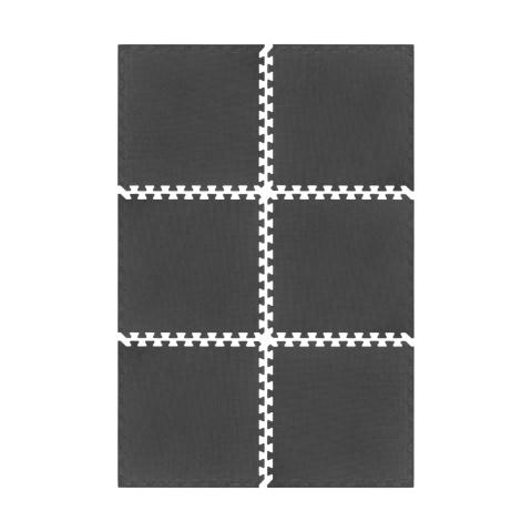 Mata pod sprzęt i do ćwiczeń na siłownię 180x120cm EVA puzzle 6 szt REBEL