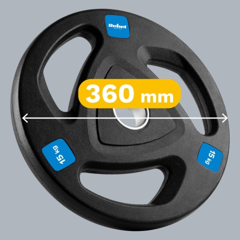 Obciążenie żeliwne olimpijskie zestaw 2x15kg 30kg 51mm talerze Rebel