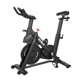 Rower spinningowy treningowy stacjonarny regulowany LCD 120kg uchwyt Rebel