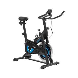 Rower spinningowy treningowy stacjonarny regulowany LCD do 100kg Rebel