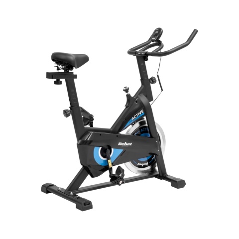 Rower spinningowy treningowy stacjonarny regulowany LCD do 100kg Rebel Rower spinningowy treningowy stacjonarny regulowany LCD do 100kg Rebel