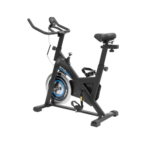 Rower spinningowy treningowy stacjonarny regulowany LCD do 100kg Rebel Rower spinningowy treningowy stacjonarny regulowany LCD do 100kg Rebel