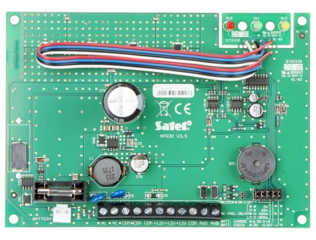 SATEL ZASILACZ BUFOROWY 12V/3A BEZ OBUDOWY APS-30 BO SATEL ZASILACZ BUFOROWY 12V/3A BEZ OBUDOWY APS-30 BO
