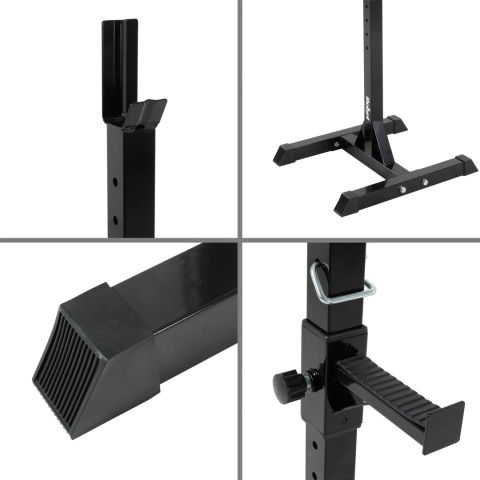 Stojaki pod sztangę regulowane REBEL ACTIVE do 200KG