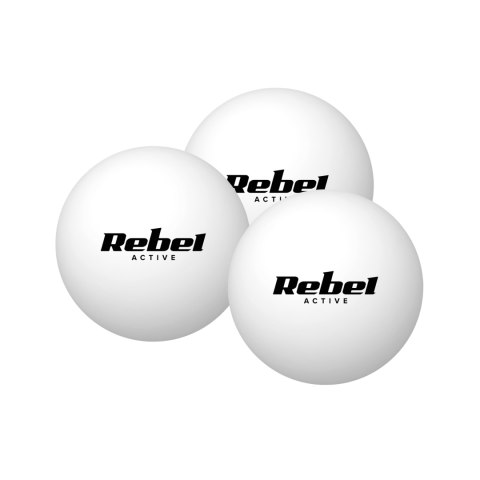 Zestaw rakietek do tenisa stołowego ping ponga z siatką REBEL ACTIVE Zestaw rakietek do tenisa stołowego ping ponga z siatką REBEL ACTIVE