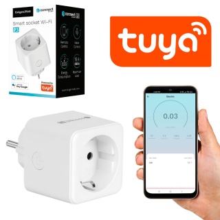 Gniazdko Wifi Tuya smart programator watomierz