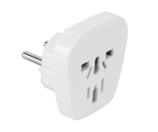 Przejściówka UK adapter złącze AC wtyk PL gniazdo uniwersalne USA