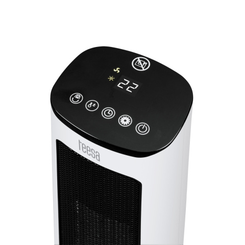 Termowentylator kolumnowy kominek Teesa mocny LCD Termowentylator kolumnowy kominek Teesa mocny LCD