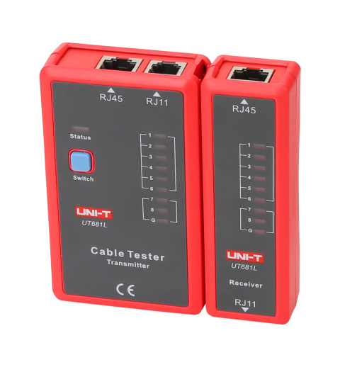 Tester linii telefonicznych do sieci kabli przewodów Uni-T UT681L Tester linii telefonicznych do sieci kabli przewodów Uni-T UT681L