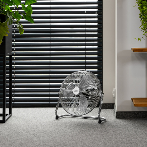 Wentylator podłogowy Teesa 30cm warsztatowy cyrkulator mocny 50W