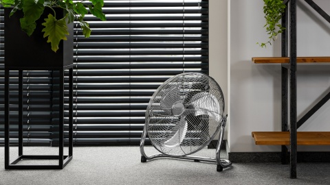 Wentylator podłogowy Teesa 40cm warsztatowy cyrkulator mocny 90W