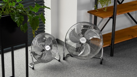 Wentylator podłogowy Teesa 40cm warsztatowy cyrkulator mocny 90W