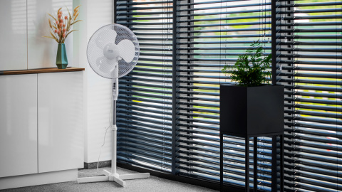 Wentylator wiatrak podłogowy stojący 45W Teesa cichy regulacja Wentylator wiatrak podłogowy stojący 45W Teesa cichy regulacja