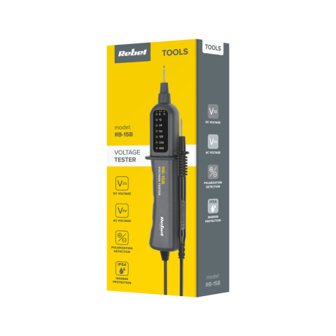 Wskaźnik napięcia Rebel Tools RB-15B Wskaźnik napięcia Rebel Tools RB-15B