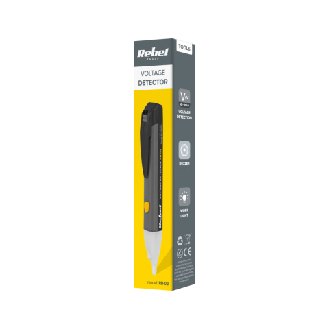 Wskaźnik napięcia wykrywacz próbnik Rebel Tools RB-02 Wskaźnik napięcia wykrywacz próbnik Rebel Tools RB-02