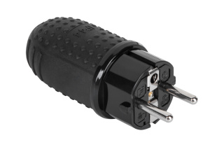 Wtyczka sieciowa zewnętrzna hermetyczna IP44 16A 250V Rebel