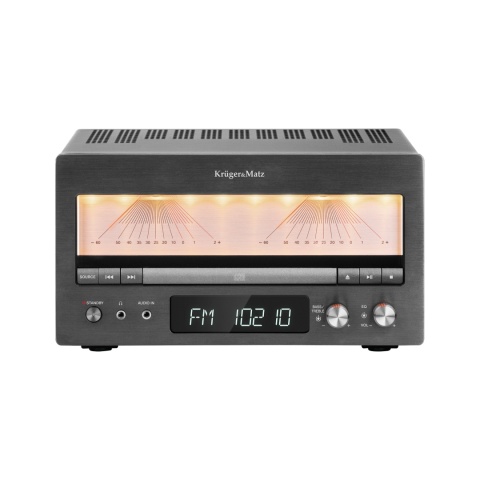 Wzmacniacz stereo BT CD DAB+ FM klasa A 210W 4 Ohm BT USB AUX Kruger&Matz