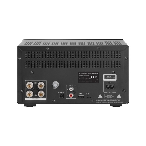 Wzmacniacz stereo BT CD DAB+ FM klasa A 210W 4 Ohm BT USB AUX Kruger&Matz
